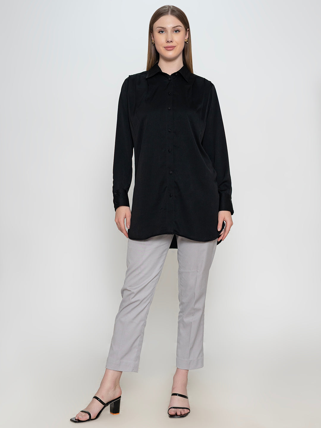 Black long shirt