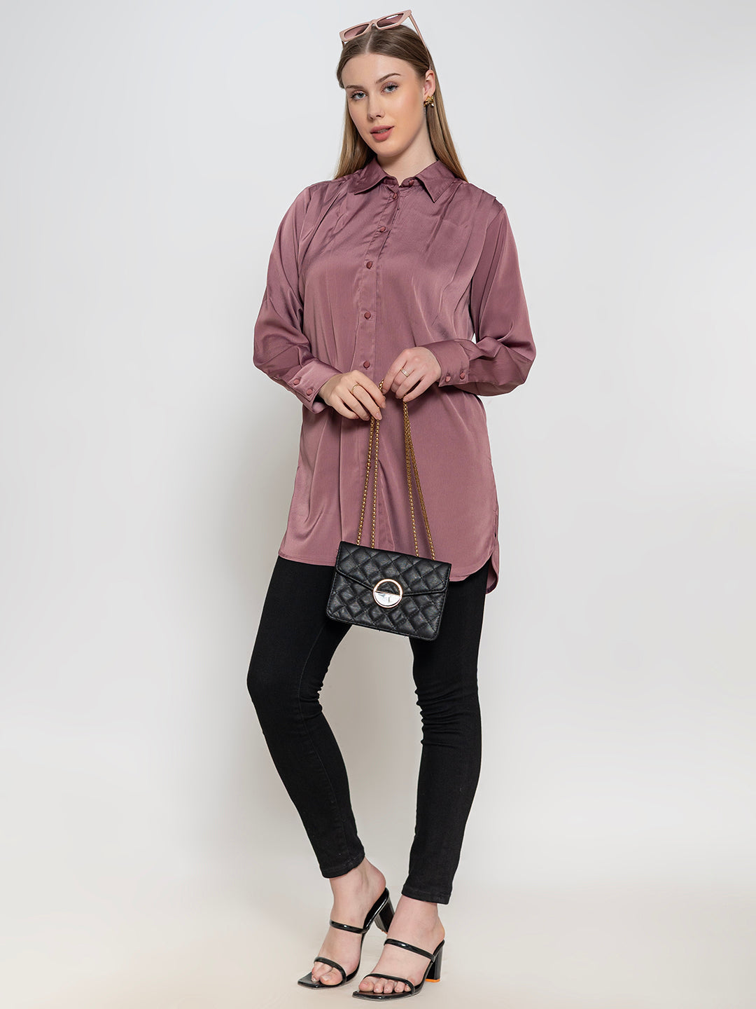 Dusty mauve shirt