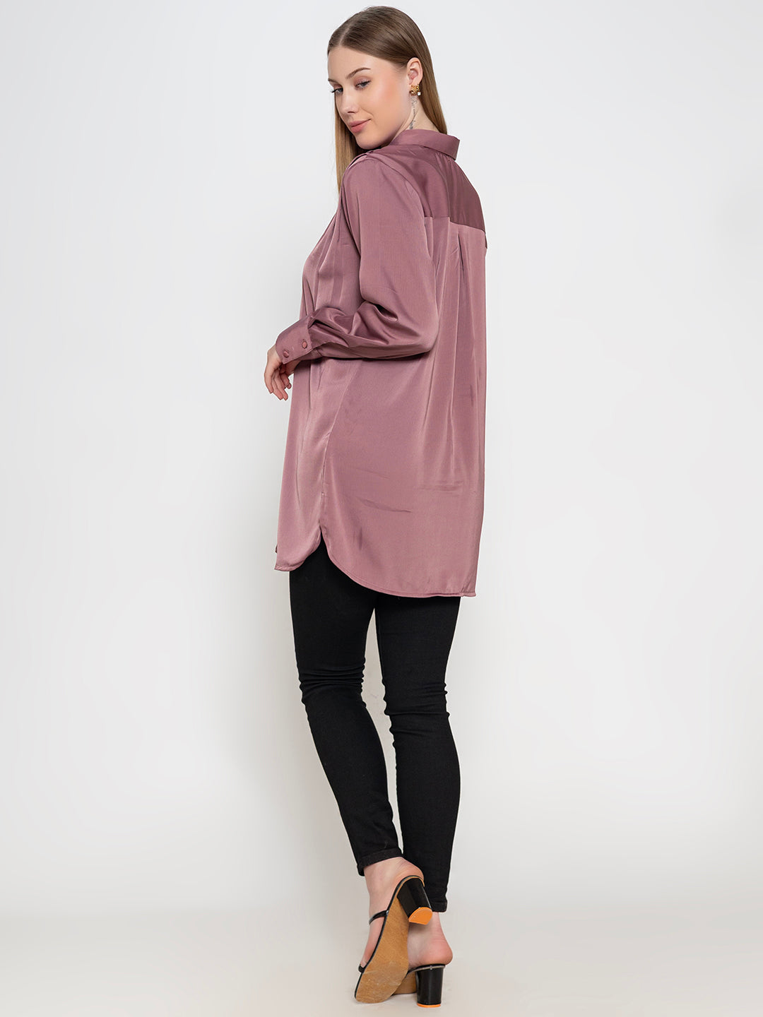 Dusty mauve shirt