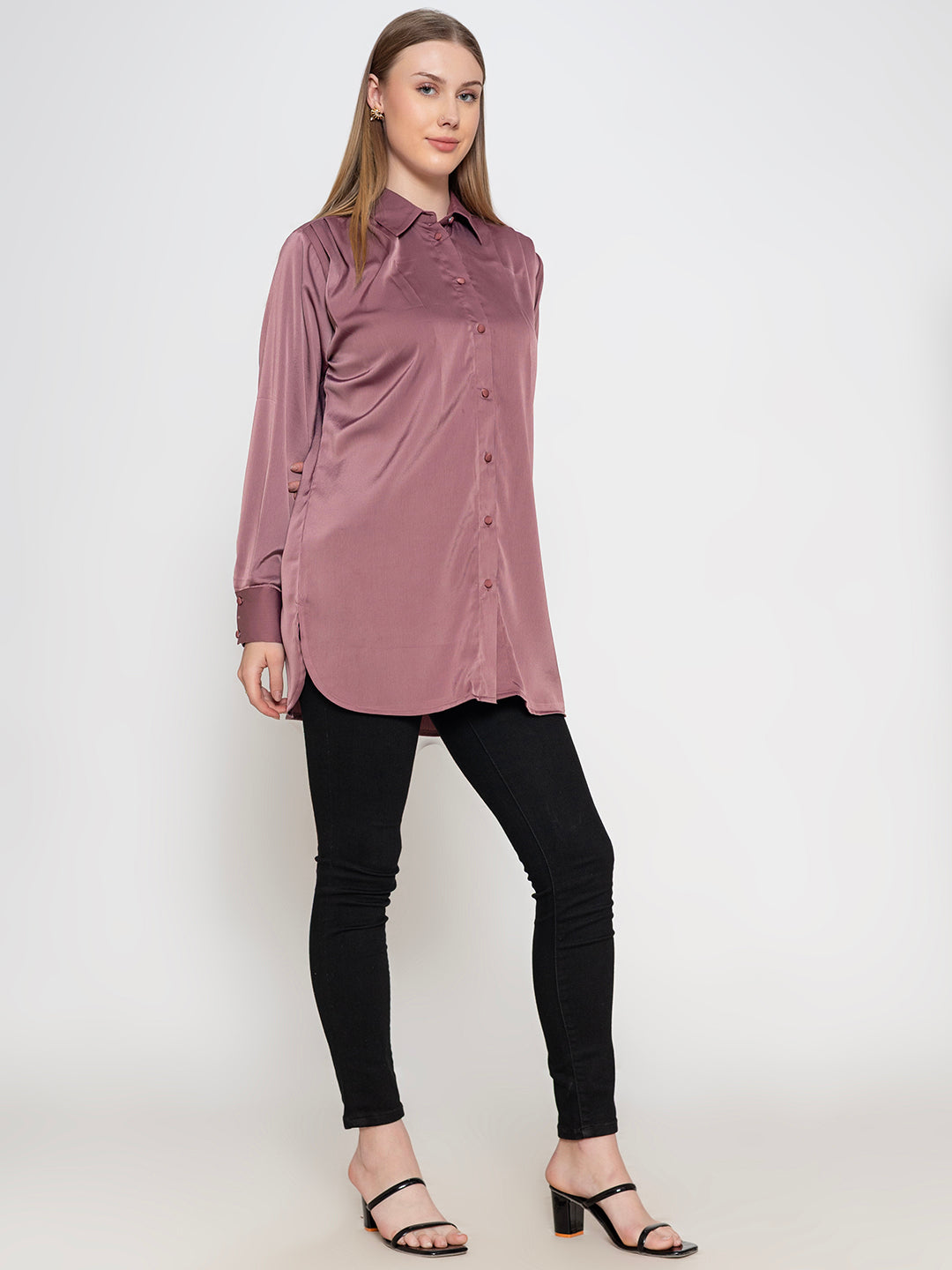 Dusty mauve shirt