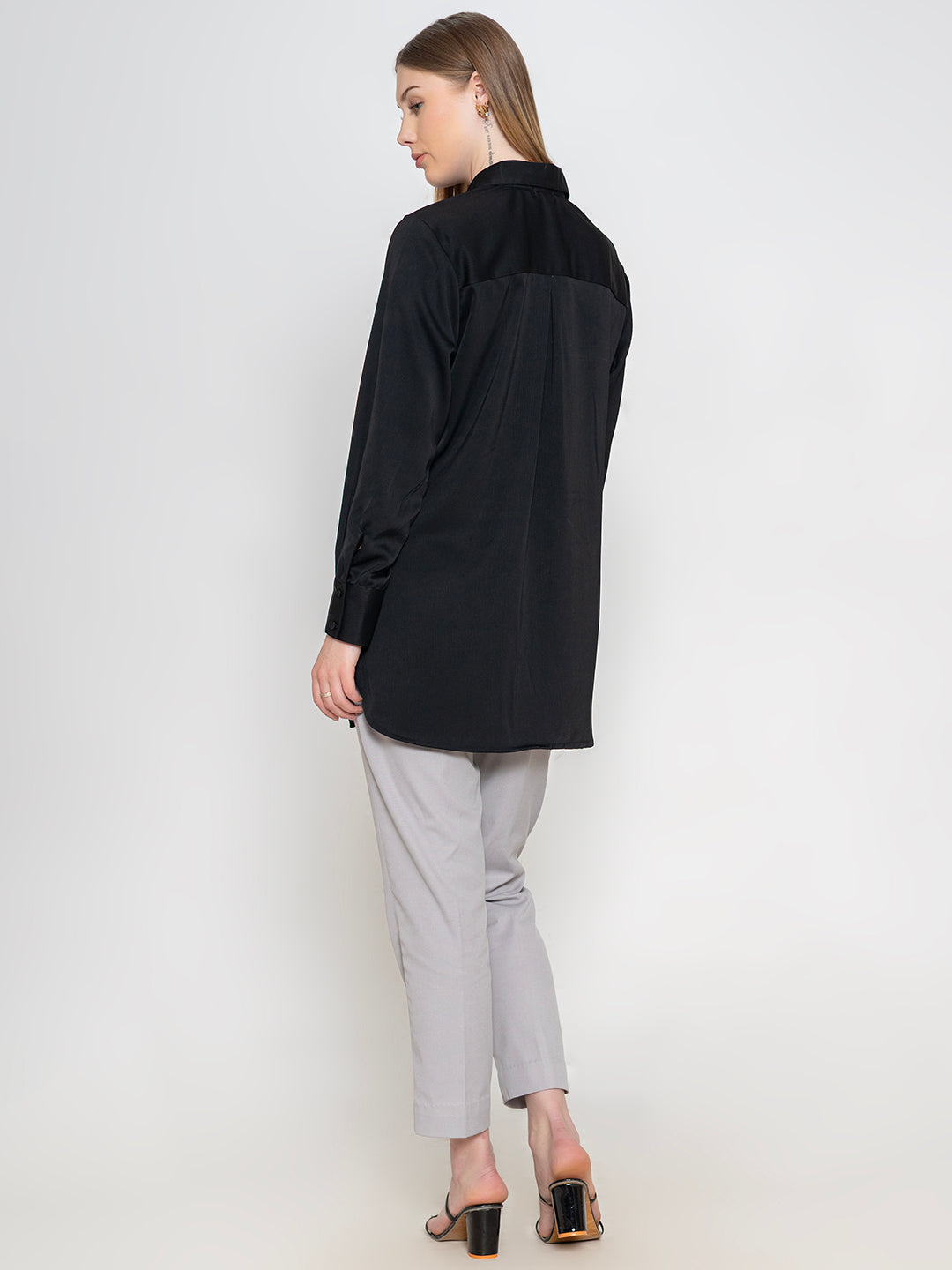 Black long shirt