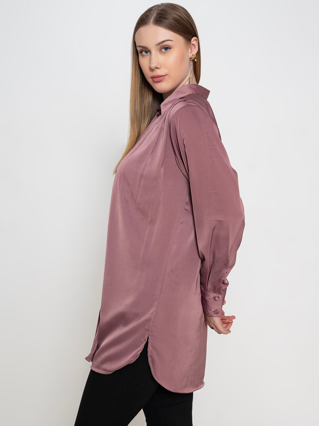 Dusty mauve shirt