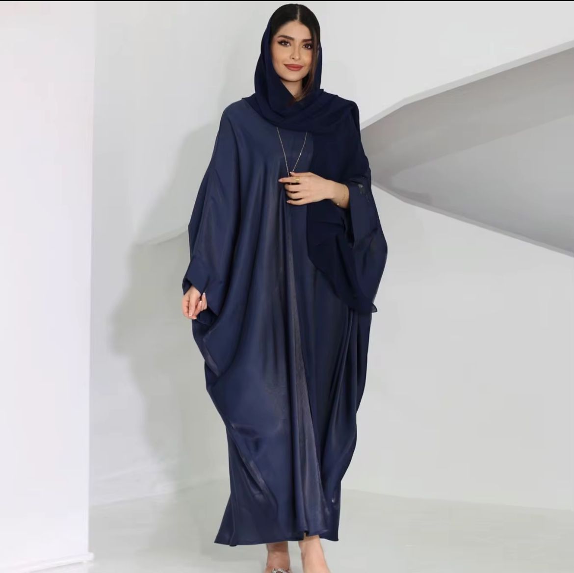 Kaftan Style Abaya With Inner