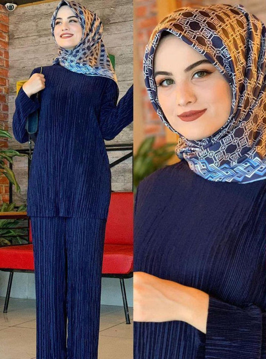 Royal Modest Block Co-ord Set