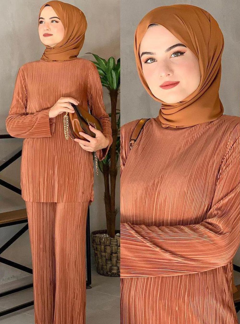 Royal Modest Block Co-ord Set
