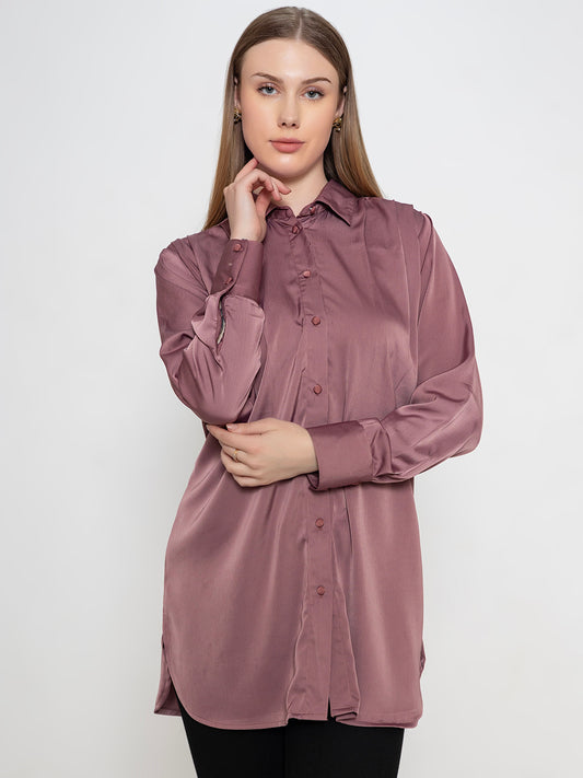 Dusty mauve shirt